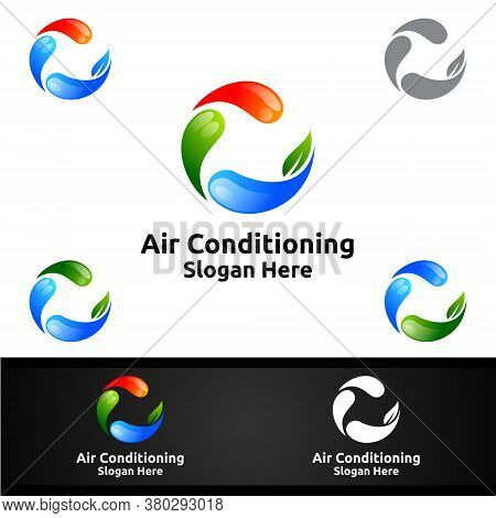 Air Conditioning And Heating Services Logo