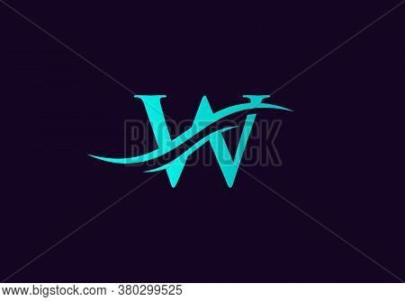 W Logo For Business And Company Identity. Creative Letter W Logo Vector Template.
