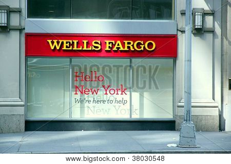 Wells Fargo Sign