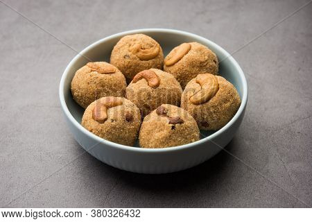 Sooji Or Rava Ladoo Is Indian Sweet Food For Festival
