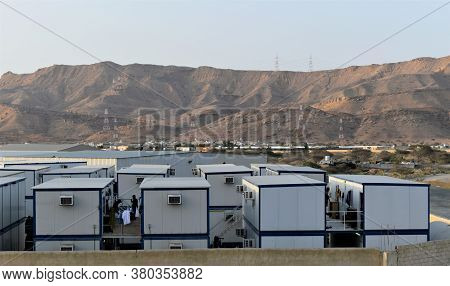 portacabin. Portable house and office cabins. Labour Camp. Porta cabin : Muscat, Oman - 08-08-2020