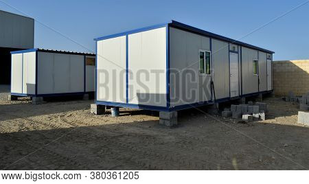 portacabin. Portable house and office cabins. Labour Camp. Porta cabin : Muscat, Oman - 08-08-2020