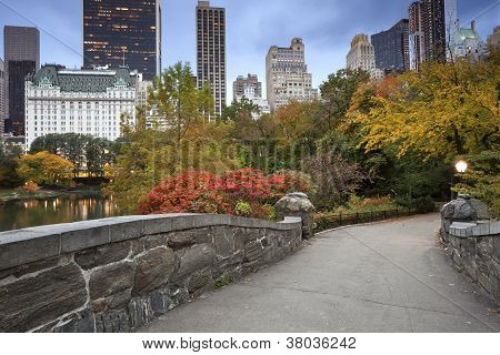 Central Park et Manhattan Skyline.