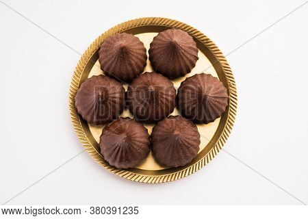 Chocolate Modak - Indian Sweet Food Offered To Lord Ganesha On Chaturthi