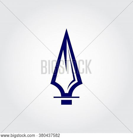 Spear Logo Icon Design Vector For Multiple Use