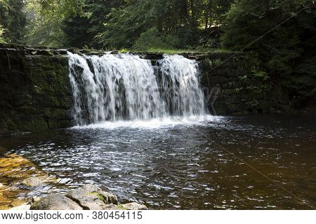 Waterfall On The Kwisa River In Poland