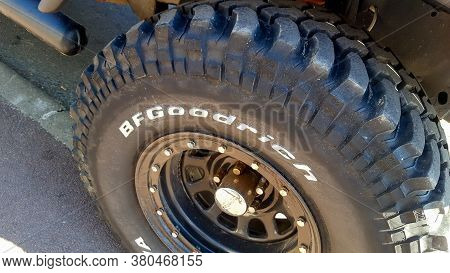 Bordeaux , Aquitaine / France - 08 04 2020 : Bf Goodrich Logo And Text Sign On Bfgoodrich Car Tyre