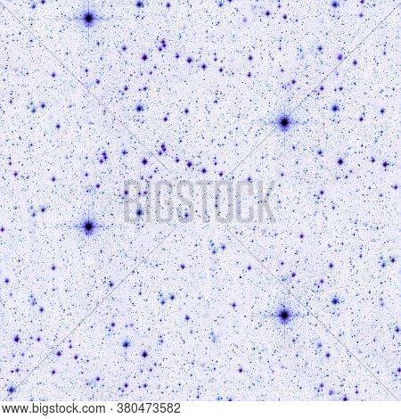 Galaxy Pattern Repeated Design. Blue Abstract Background. Galaxy Pattern For Wrapping Paper, Fabric 