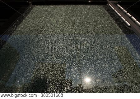 Glass Breakage At A Building
