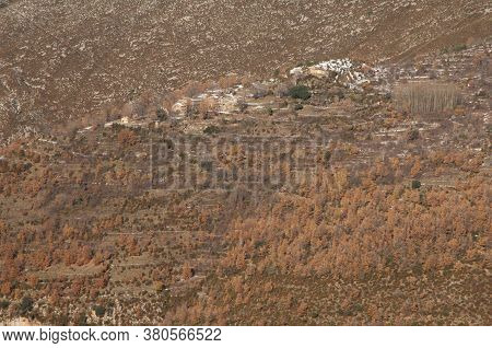 Village of Sercue in the Pyrenees. Huesca. Aragon. Spain.