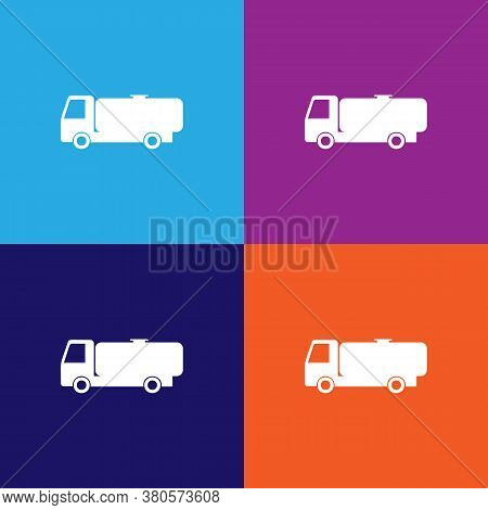 Gasoline Tanker Icon. Element Of Car Type Icon. Premium Quality Graphic Design Icon. Signs And Symbo