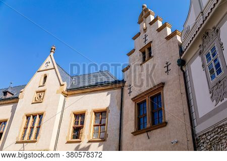The Italian Courtyard, Vlassky Dvur, Kutna Hora, Central Bohemian Region, Czech Republic, August 8, 