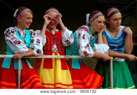 ukrainischen Mädchen