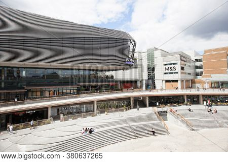 Shops At The Westquay Shopping Centre In Southampton, Hampshire In The Uk, Taken 10th July 2020