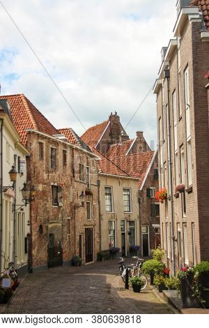 The Ancient City Center Of Deventer, The Netherlands