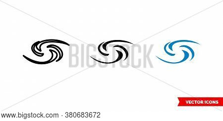 Syscoin Cryptocurrency Icon Of 3 Types Color, Black And White, Outline. Isolated Vector Sign Symbol.