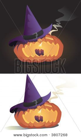 Abóbora de Halloween