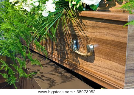 Coffin In Morgue