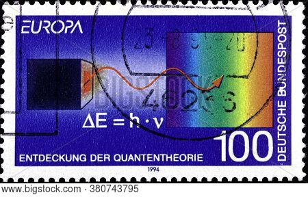 02 10 2020 Divnoe Stavropol Territory Russia The Postage Stamp Germany 1994 Europa Stamps - Great Di
