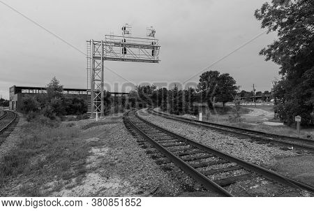 Raleigh North Carolina Usa July 19 2014 Norfolk Southern Train Yard
