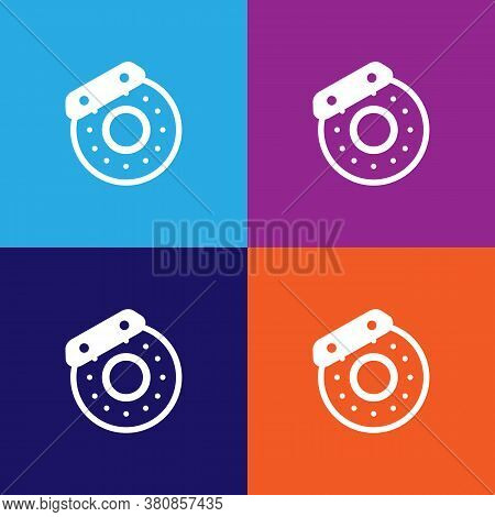 Auto Brake Disc Outline Icon. Elements Of Car Repair Illustration Icon. Signs And Symbols Can Be Use