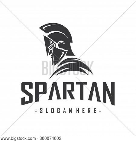 Spartan Warrior Logo Vector