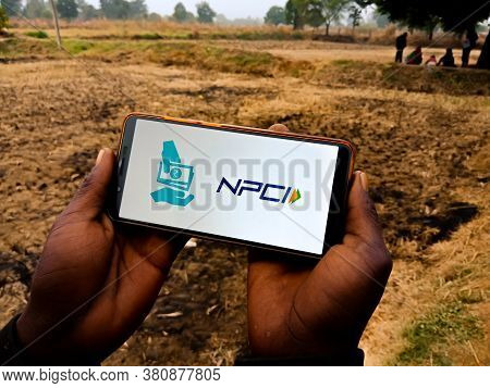 District Katni, India - December 20, 2019: Npci National Payments Corporation Of India Logo Presente