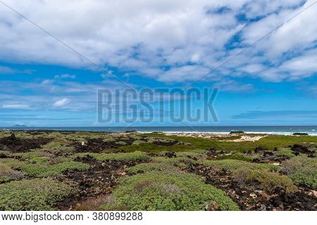 Rocky Beach At Caleton Blanco In Lanzarote, Canary Islands, Spain