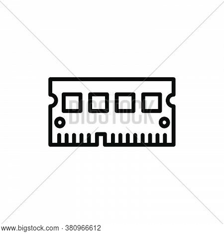 Memory Pc Icon. Vector Design Template
