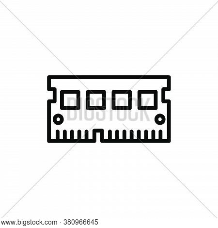 Memory Pc Icon. Vector Design Template