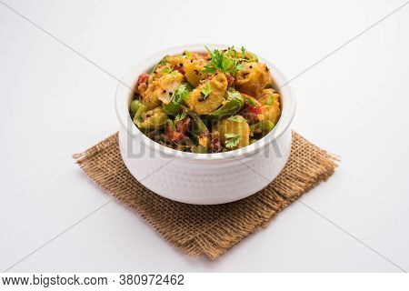 Aloo Shimla Mirch Sabji Or Dry Potato Capsicum Curry Is An Indian Main Course Recipe