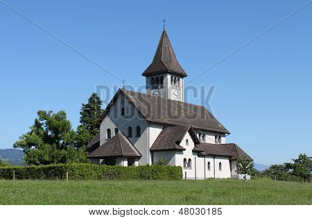 Krásný kostel v Wetzikon