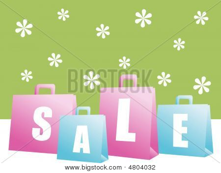 Spring Sale Shopping Bags