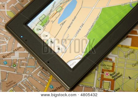 Gps และแผนที่