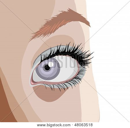 Blue eye