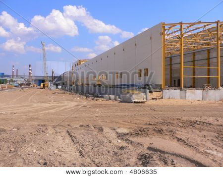 Superficie du bâtiment de l'usine