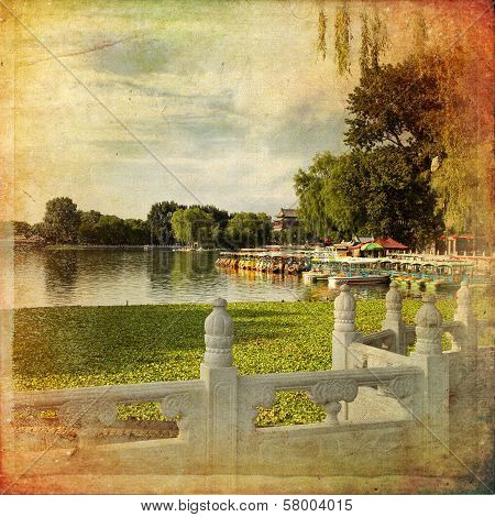 Houhai Lake, Beijing, China