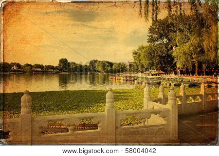 Houhai Lake, Beijing, China