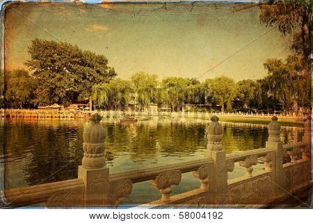 Houhai Lake, Beijing, China