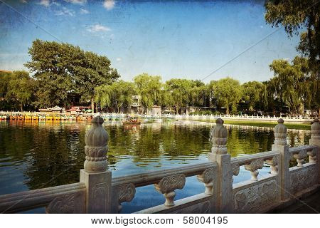 Houhai Lake, Beijing, China