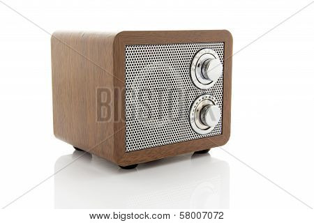 Retro Style Mini Radio Player