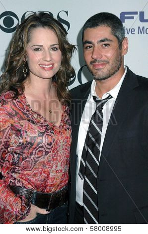 Paula Marshall and Danny Nucci  at the CBS Comedies' Season Premiere Party. Area, West Hollywood, CA. 09-17-08