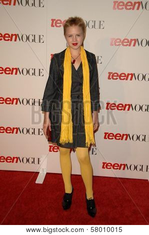 Sofia Vassilieva  at the Teen Vogue Young Hollywood Party. Los Angeles County Museum of Art, Los Angeles, CA. 09-18-08