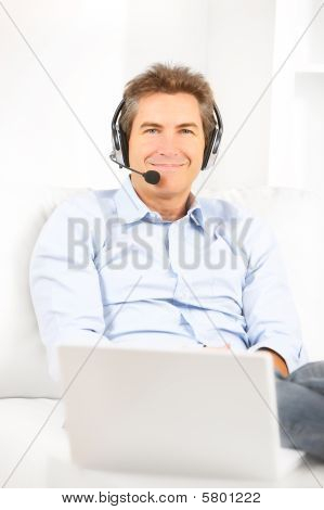Lycklig Man