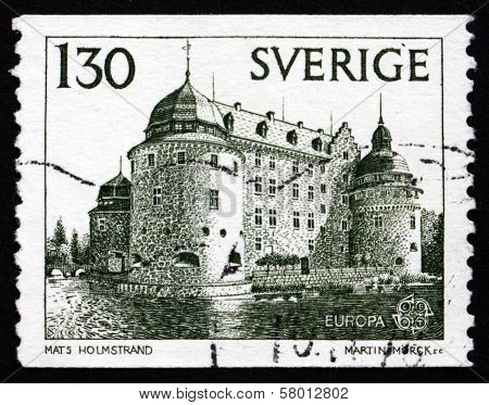 Postage Stamp Sweden 1978 Orebro Castle