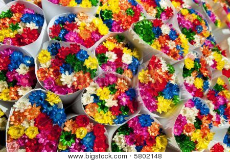 Små blommor buketter.
