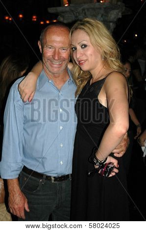Bruce Evans and Jennifer Leeser  at the Birthday Party for Jennifer Leeser. Medusa Lounge, Los Angeles, CA. 09-25-08