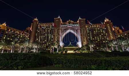 Atlantis Hotel In Dubai. Uae