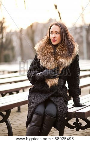 Lady outdoors lifestyle