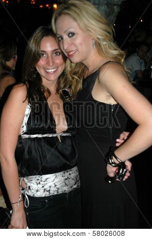 Sharlene Nattan and Jennifer Leeser  at the Birthday Party for Jennifer Leeser. Medusa Lounge, Los Angeles, CA. 09-25-08